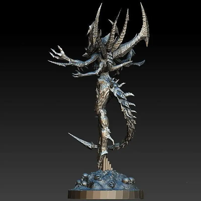 Archivo STL del modelo de impresión 3D de la estatua de Diablo