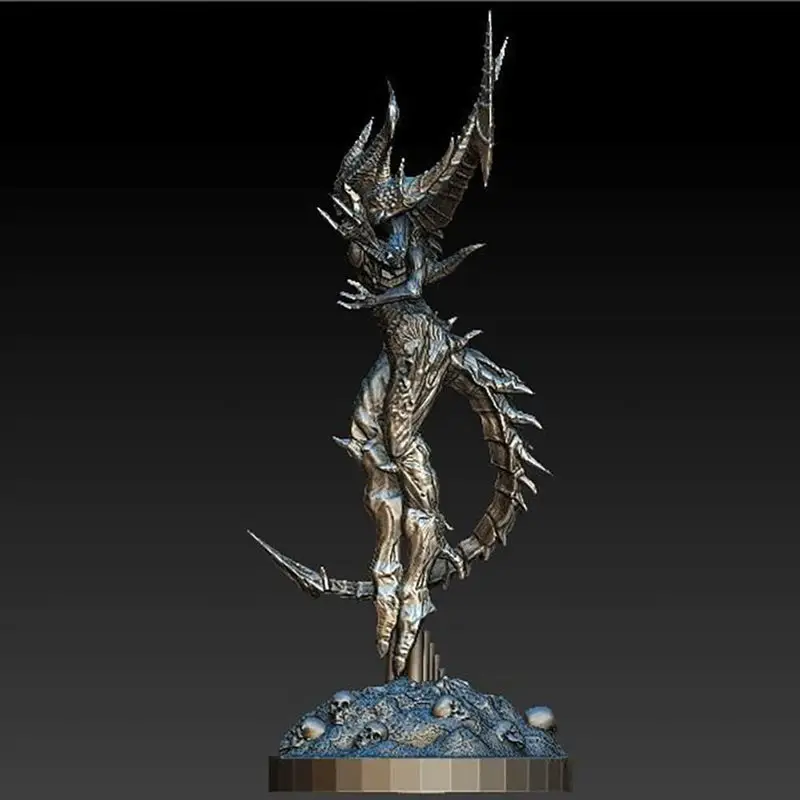 Diablo Statue 3D Print Model STL File