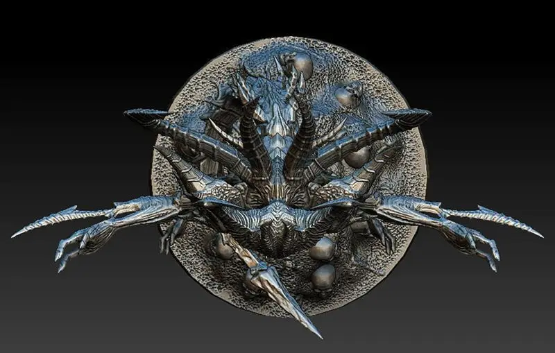 Diablo Statue 3D Print Model STL File