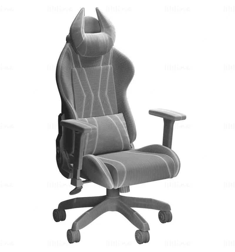 Fotoliu de gaming Diablo X-Horn model 3d de la Diablochairs