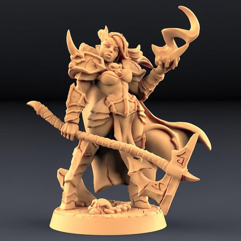 Diabolica the Eternal 3D Printing Model STL