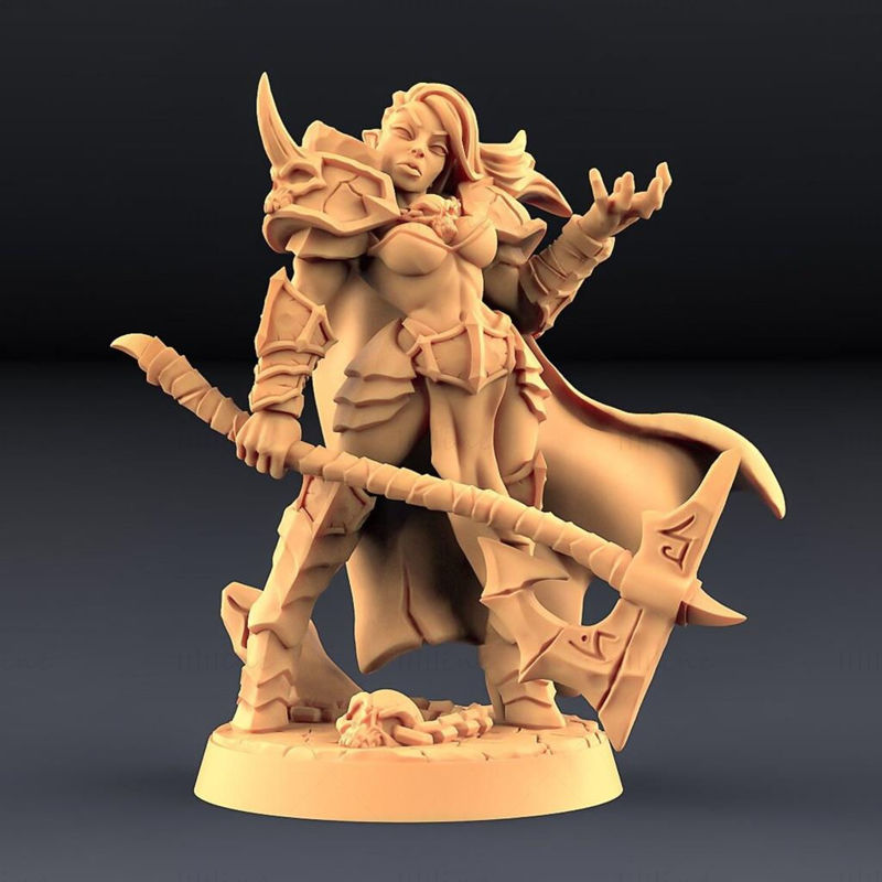 Diabolica the Eternal 3D Printing Model STL