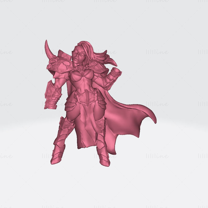 Diabolica the Eternal 3D Printing Model STL