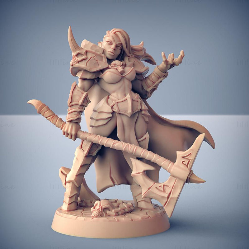 Diabolica the Eternal 3D Printing Model STL