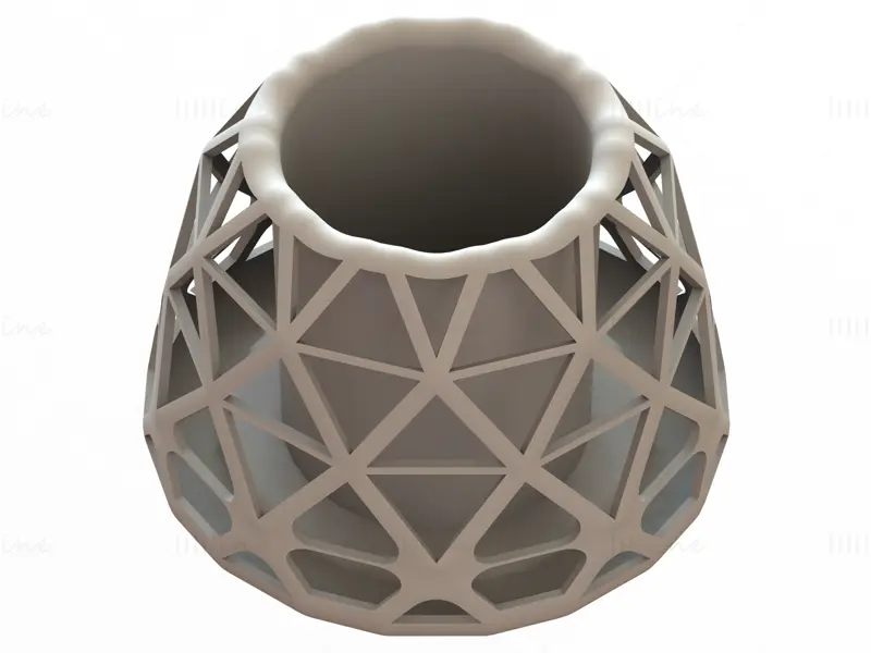 Modello di stampa 3D con supporto leggero Diamond