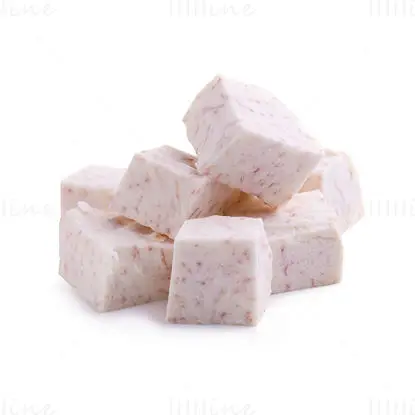 Diced taro image