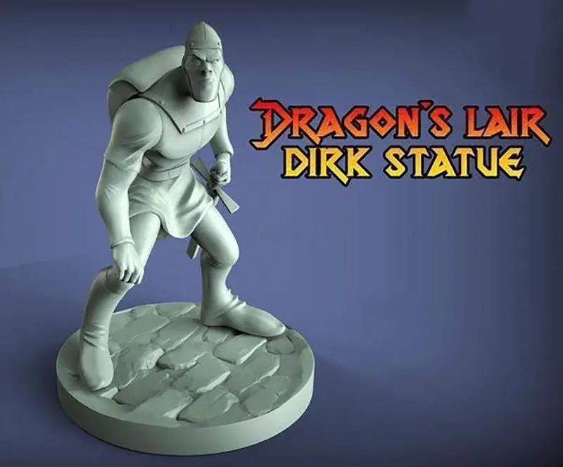 Dirk - Figuras de Dragons Lair (archivo STL) para impresión 3D