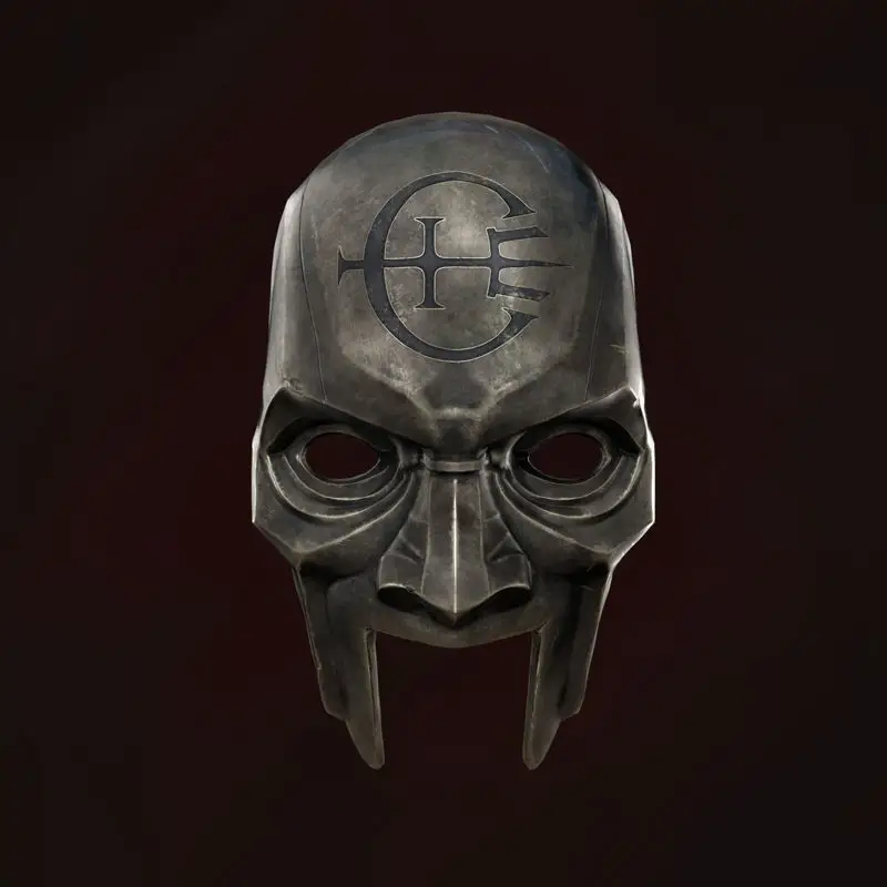 Dishonored 2 Abbey Overseer Mask چاپ سه بعدی مدل STL