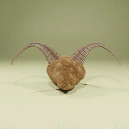 Показване на 3D модел на статуя на рога
