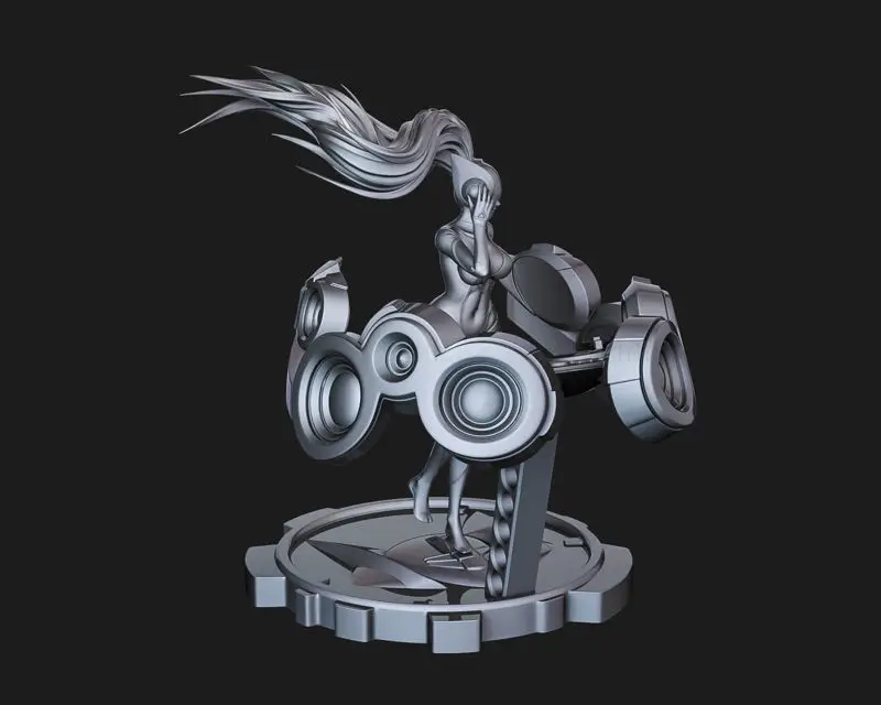 DJ Sona League of Legends 3D Print Model STL File
