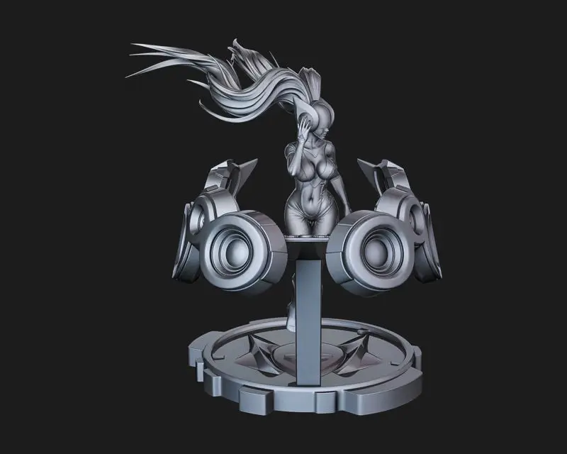 DJ Sona League of Legends 3D Print Model STL File