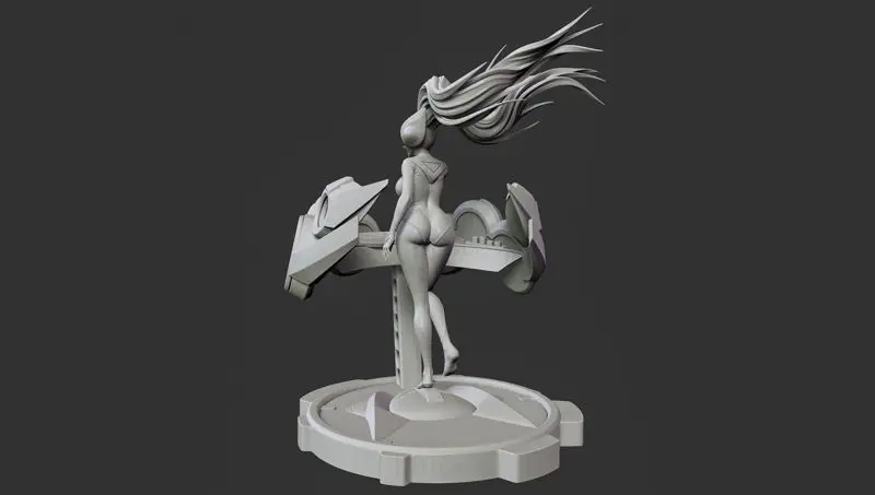 DJ Sona League of Legends 3D Print Model STL File