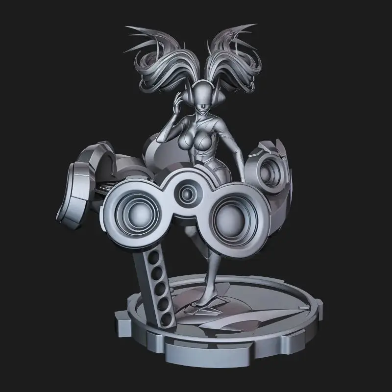 DJ Sona League of Legends 3D Print Model STL File