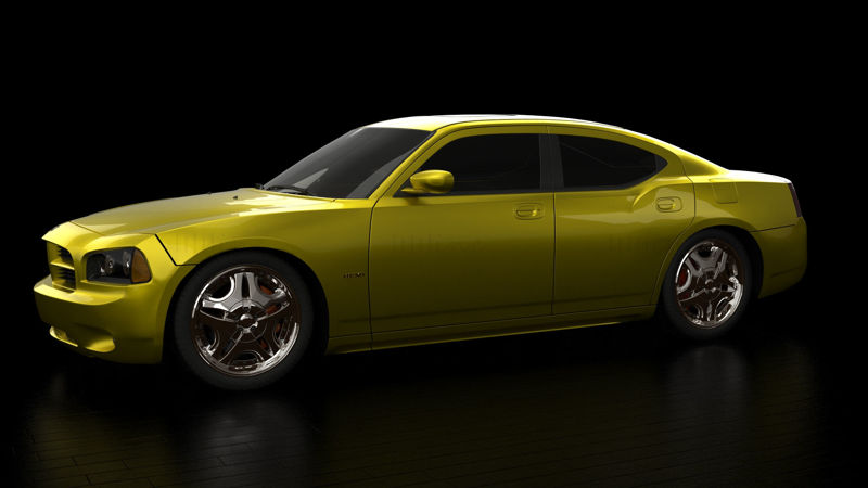 Dodge Charger SRT8 3D Model