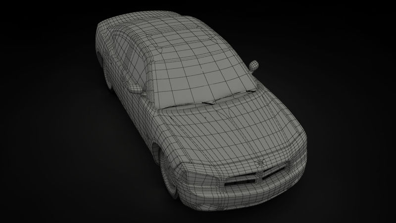 Dodge Charger SRT8 3D Model