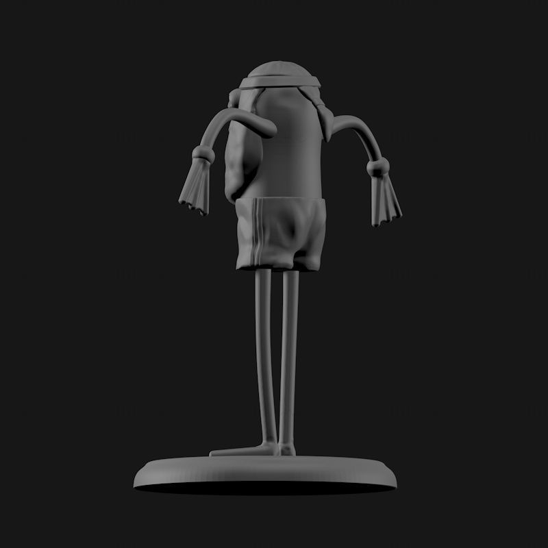 Aesop Rock 玩具娃娃3d打印模型