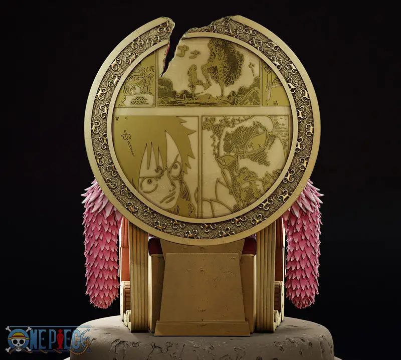 Donquixote Doflamingo - Modelo de impresión 3D de una pieza STL