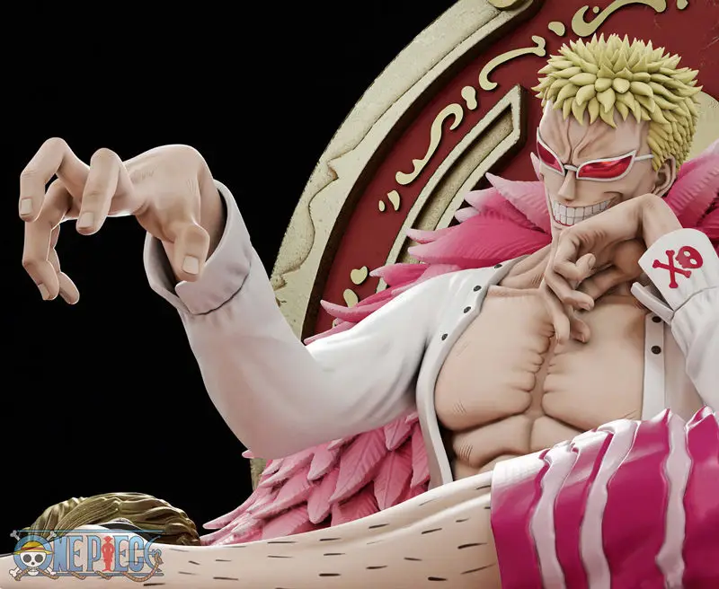 Donquixote Doflamingo - enodelni model 3D tiskanja STL