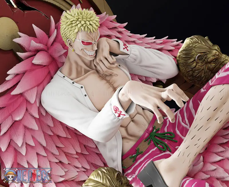 Donquixote Doflamingo - enodelni model 3D tiskanja STL