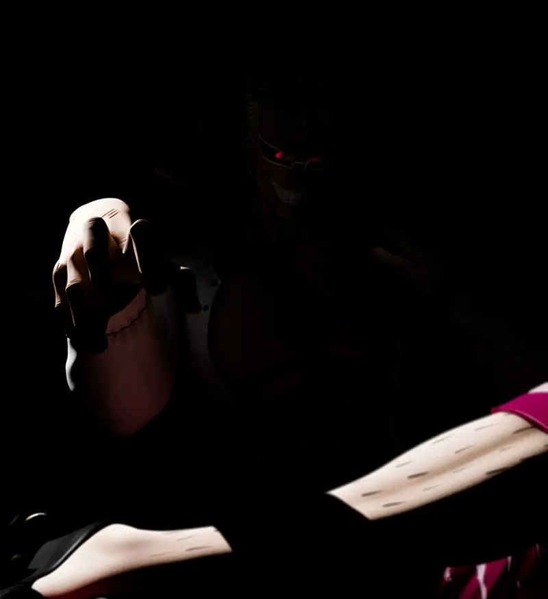 Donquixote Doflamingo - Modelo STL de impressão 3D de uma peça