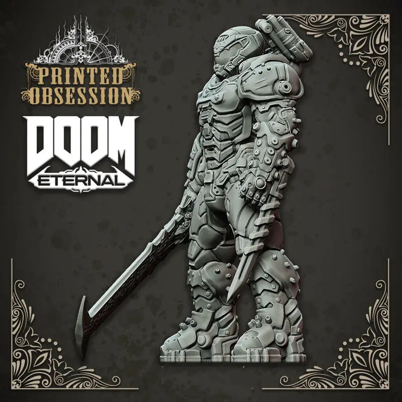 Figuras de Doom Eternal: Modelo para impresión 3D (archivo STL)