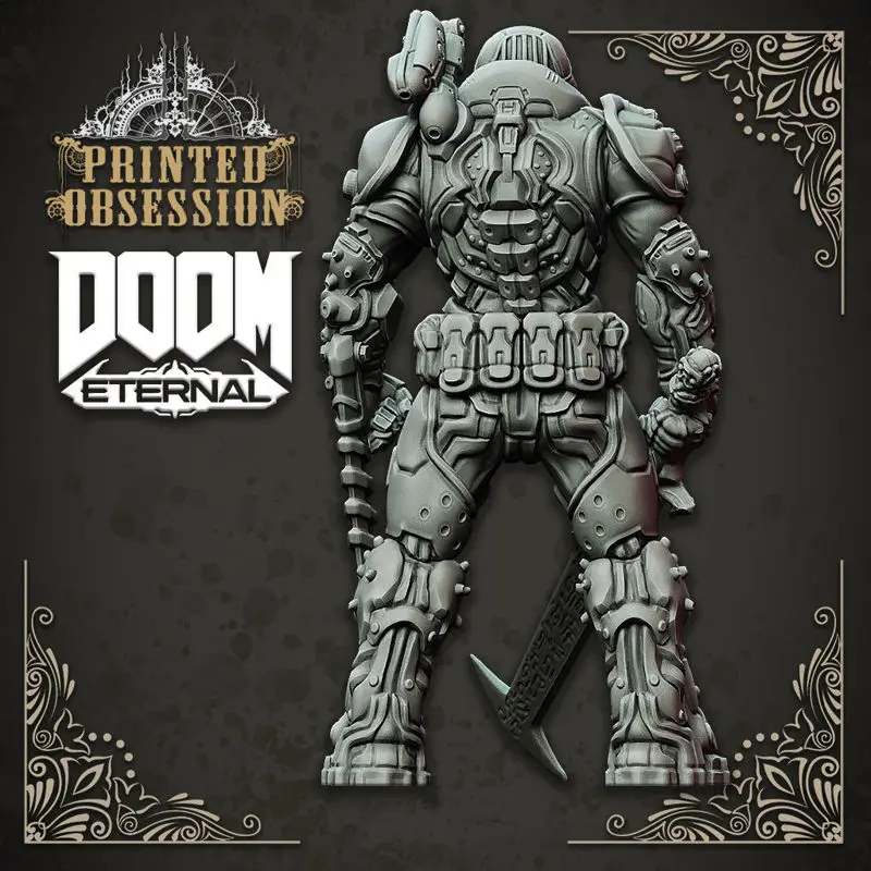 Figuras de Doom Eternal: Modelo para impresión 3D (archivo STL)