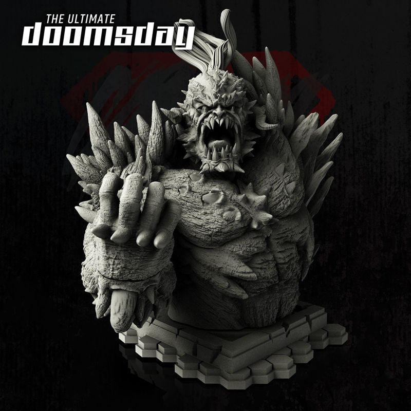 Doomsday Bust Modèle 3D prêt à imprimer STL