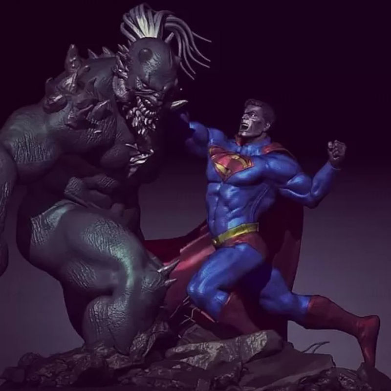 Doomsday vs Superman 3D Printing Model
