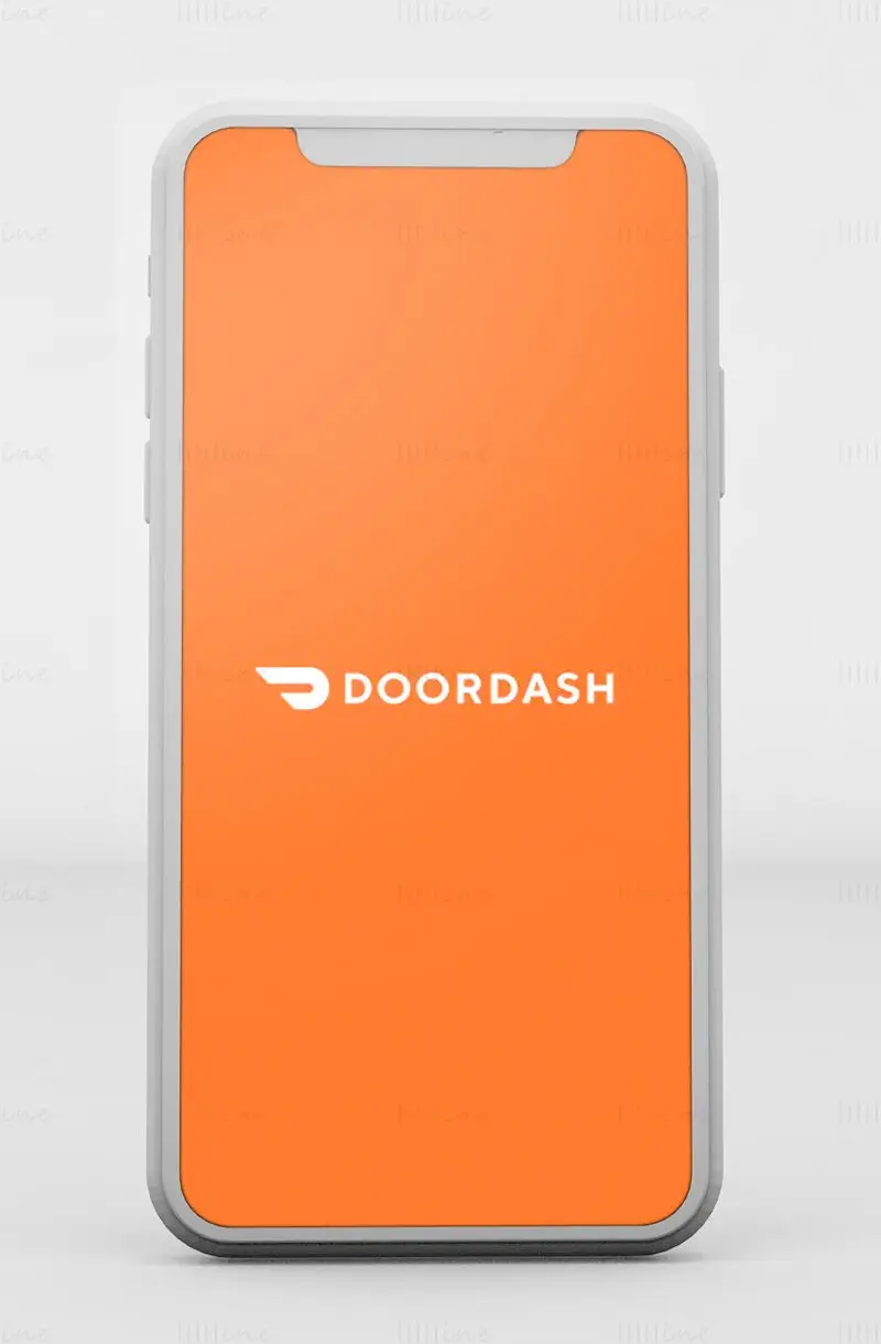 Plantilla Figma UI UX de rediseño de la aplicación DoorDash