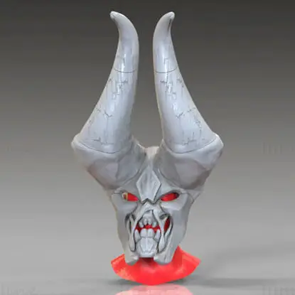 „DotA2” DOOM Mask 3D Print Model STL File