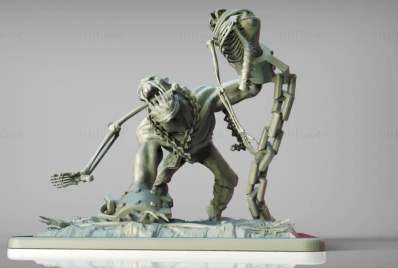 Dota2 Lifestealer Figuries 3D Print Model STL fájl