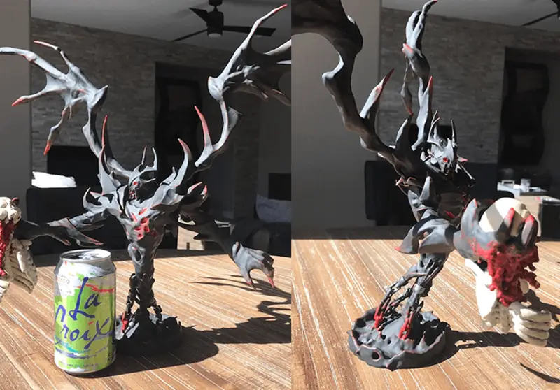 DotA2 Shadow Fiend Figuries 3D Print Model STL fájl