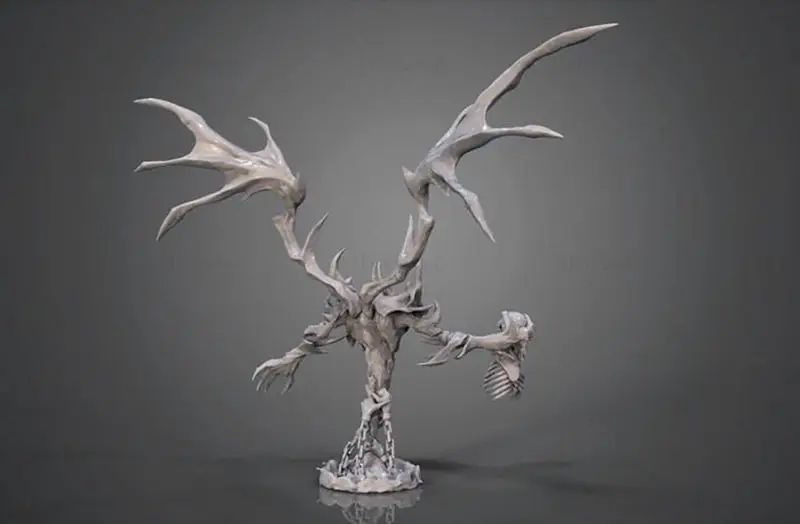 DotA2 Shadow Fiend Figuries 3D Print Model STL fájl