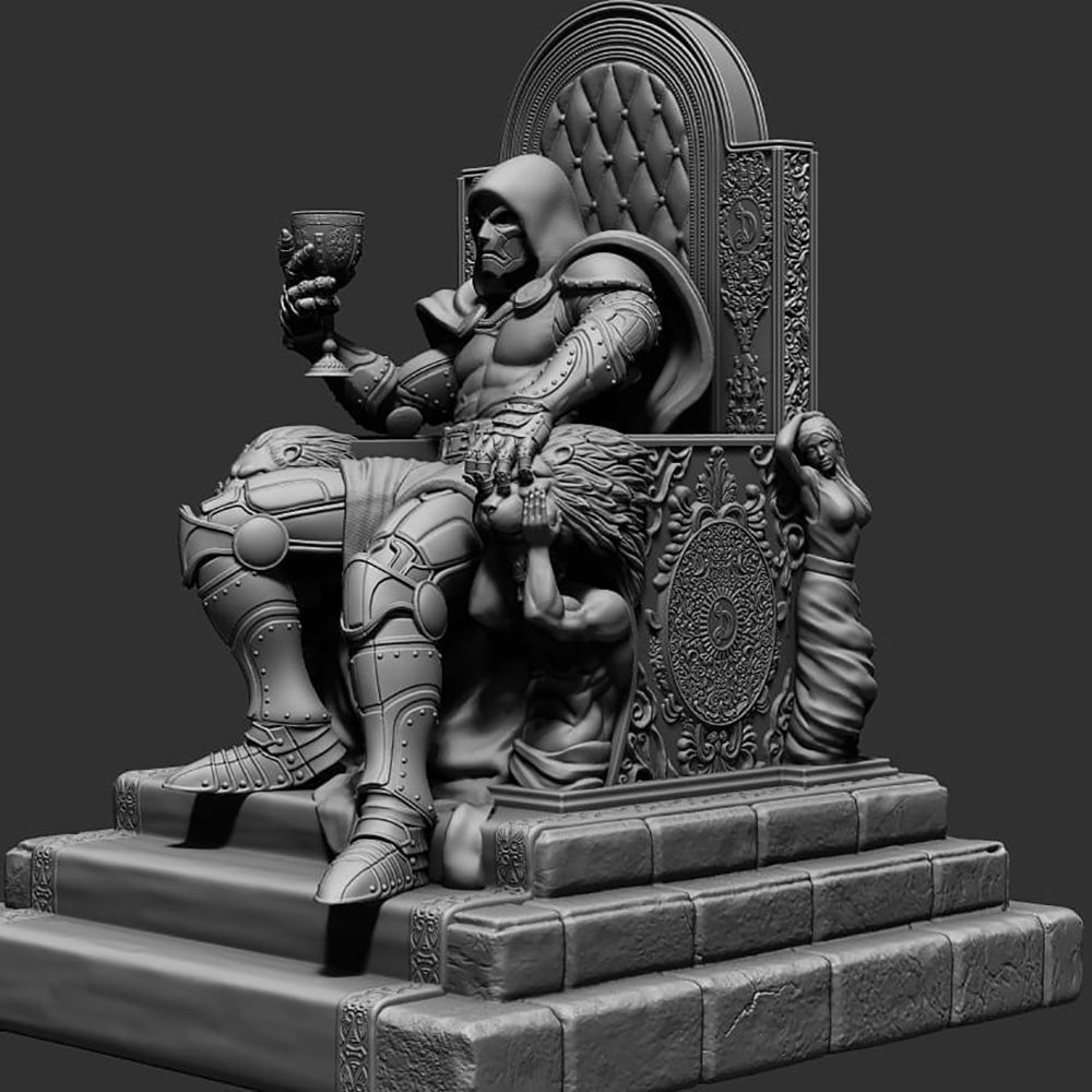 Dr Doom 3D Printing Model STL