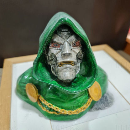 Dr Doom Bust 3D Model Ready to Print STL