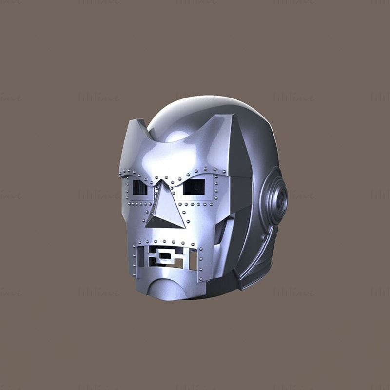 Dr Doom Legendary Series Capacete modelo 3D pronto para imprimir STL
