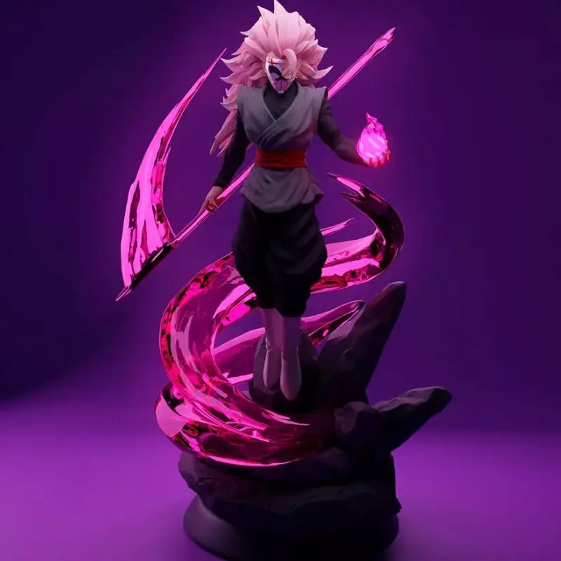 Dragon Ball Goku Black Statue 3D Printing Model STL