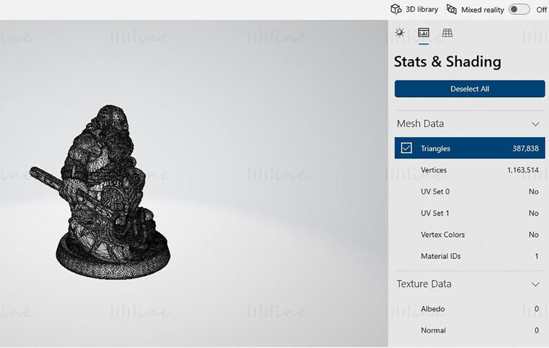 Модель для 3D-печати гнома-охотника на драконов