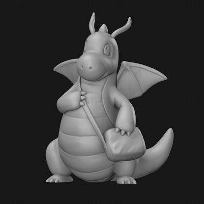 Dragonite 3D-Druckmodell