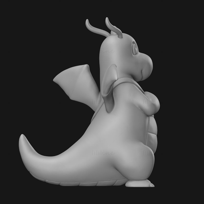 Modelo de impressão 3D Dragonite