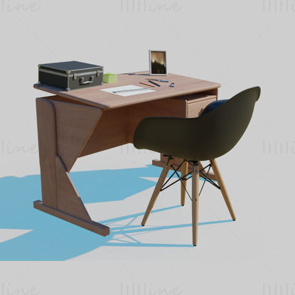 Drawing Workplace 3D Model