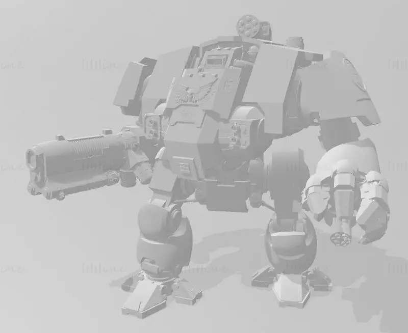 DREADNOUGHT WARHAMMER 40K 3D PRINTING MODEL STL - FAN ART