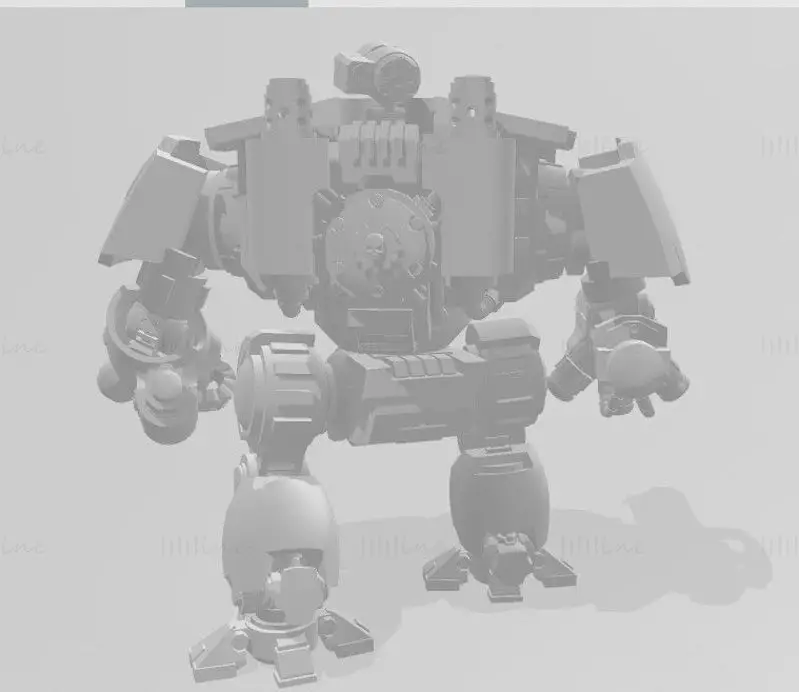 DREADNOUGHT WARHAMMER 40K 3D PRINTING MODEL STL - FAN ART