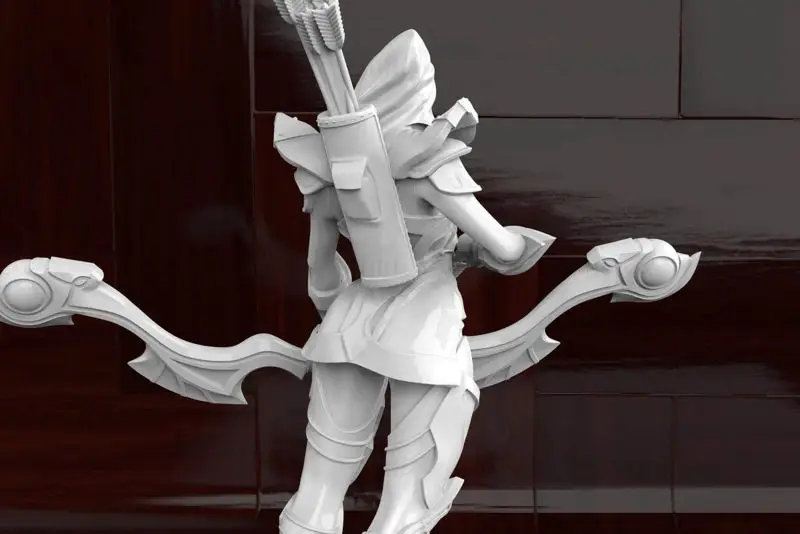 Drow Ranger (Dota2) Figuries 3D Print Model STL fájlok