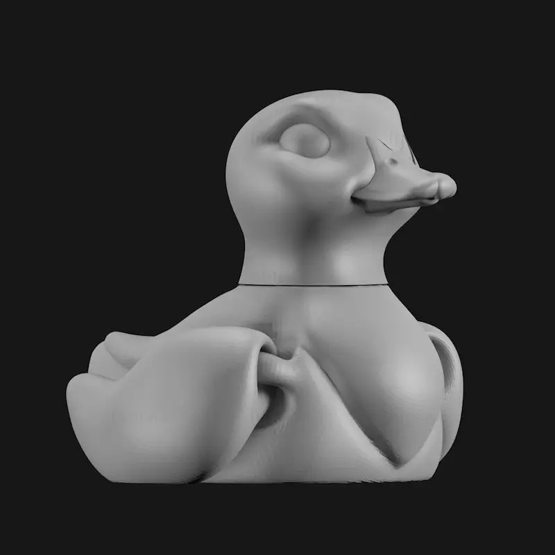 Duck FLEXI articulated 3d printing model STL file