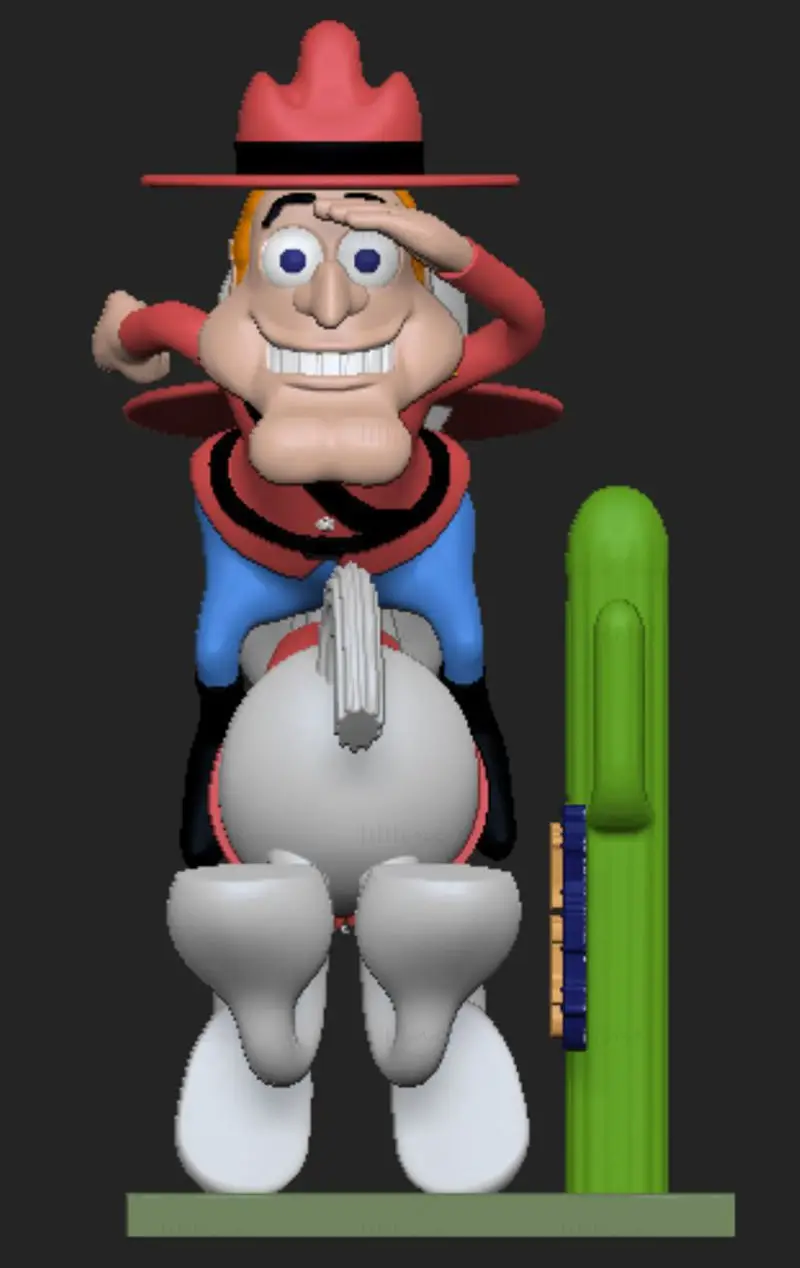 Dudley do right 3d printing model STL