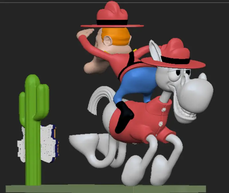 Dudley do right 3d printing model STL