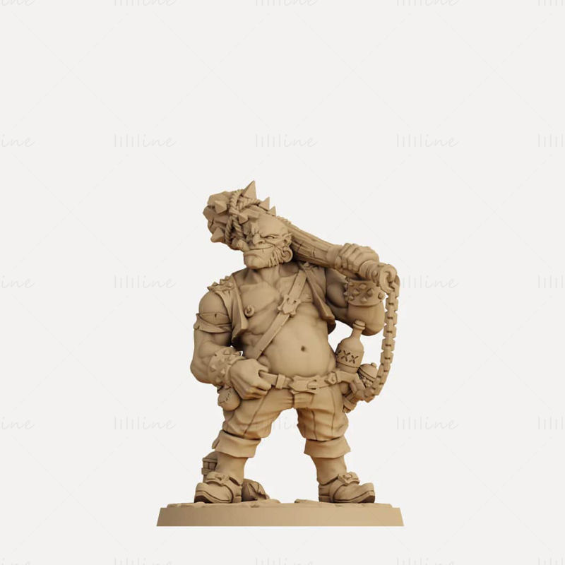 Dunn Half Ogre 3D Printing Model