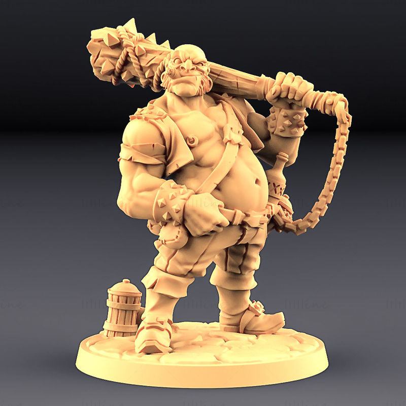 Dunn Half Ogre 3D-printmodel