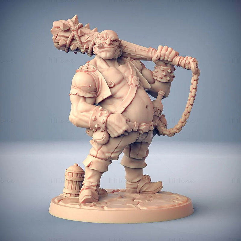 Dunn Half Ogre 3D-printmodel